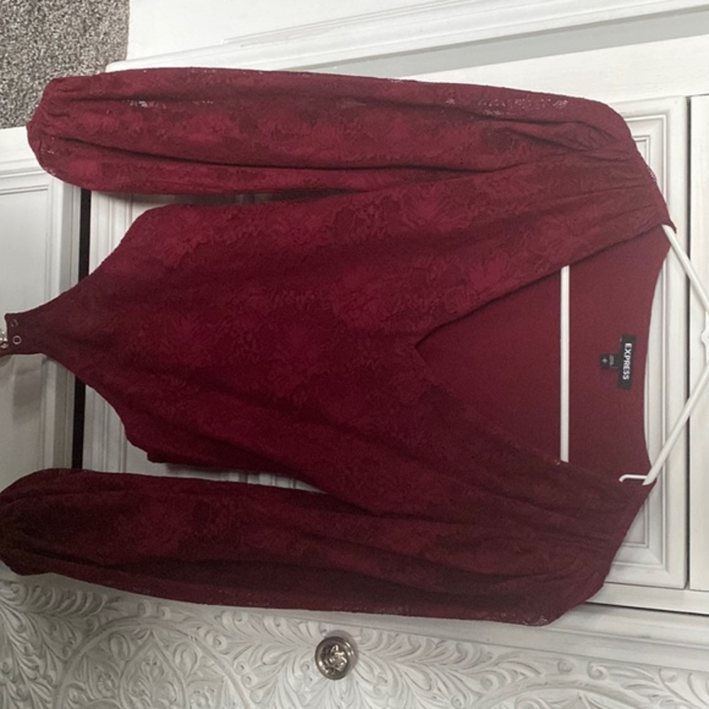 Sold Very cute bodysuit shirt from Express, size small